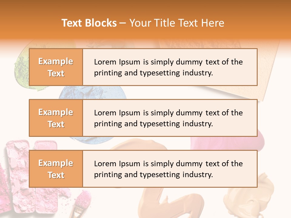 Foundation Makeup Cosmetics PowerPoint Template