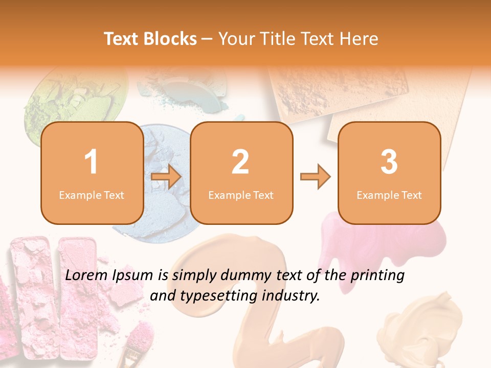 Foundation Makeup Cosmetics PowerPoint Template