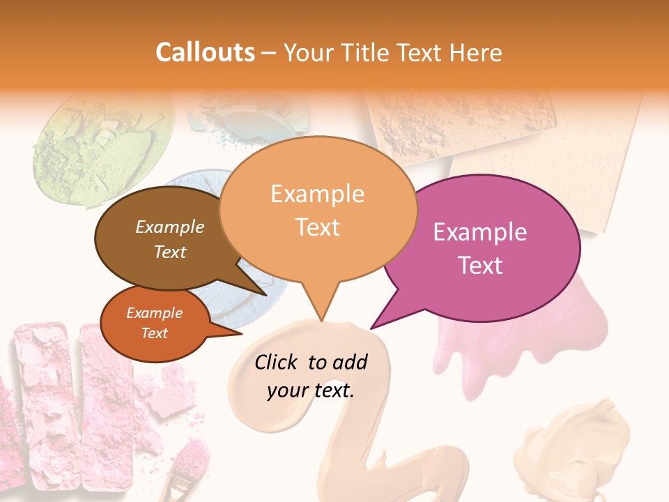 Foundation Makeup Cosmetics PowerPoint Template