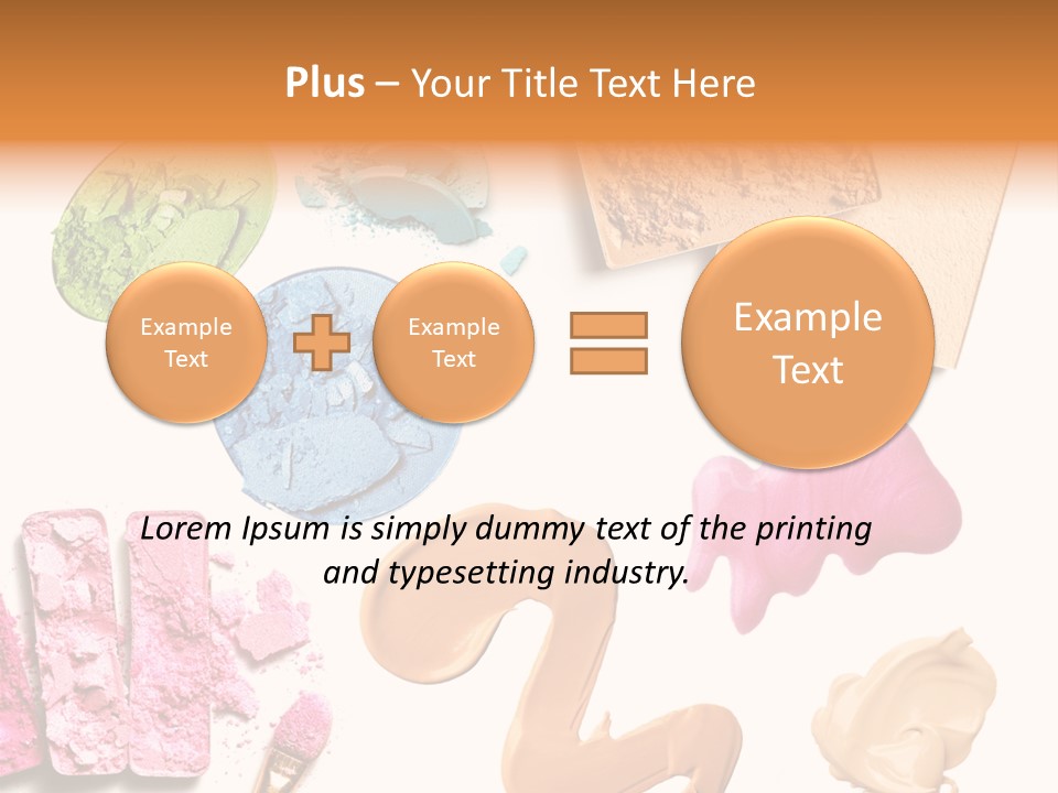 Foundation Makeup Cosmetics PowerPoint Template
