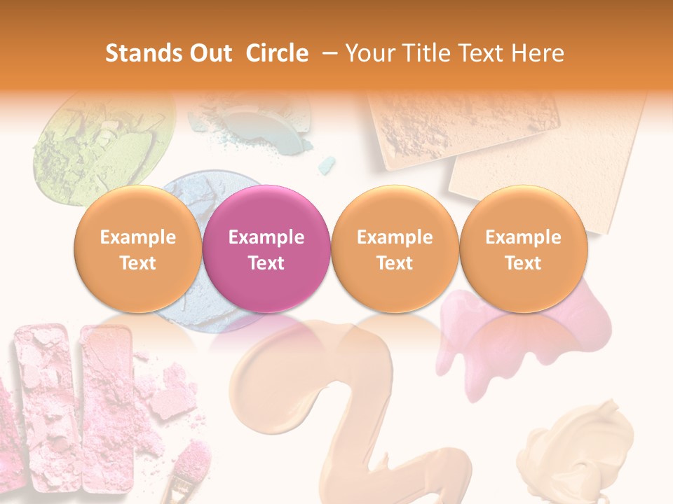 Foundation Makeup Cosmetics PowerPoint Template