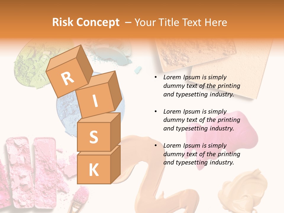 Foundation Makeup Cosmetics PowerPoint Template