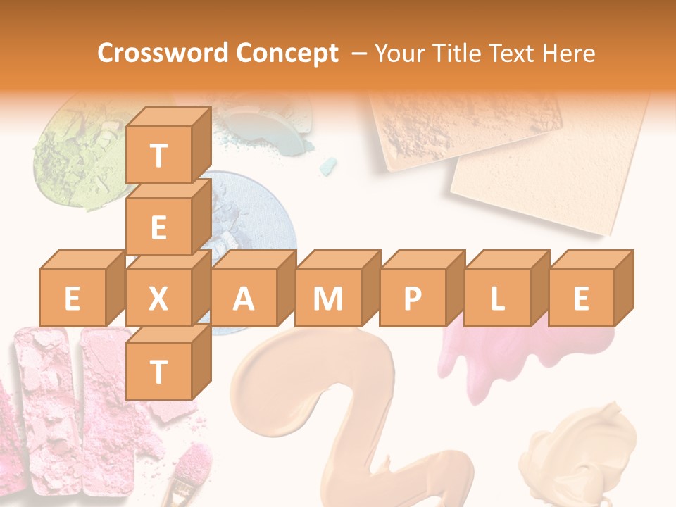 Foundation Makeup Cosmetics PowerPoint Template