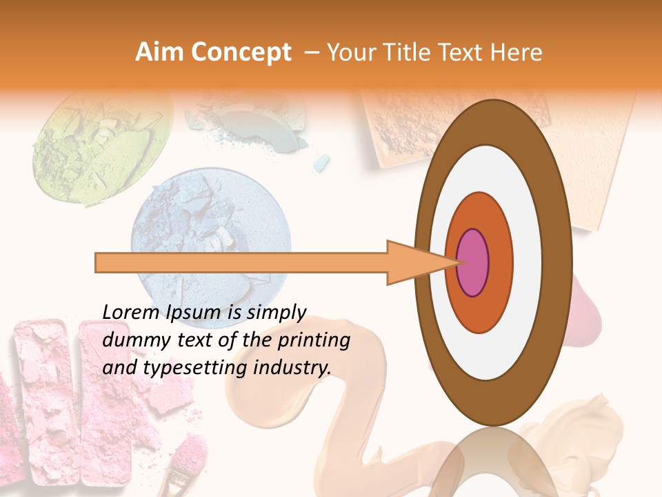 Foundation Makeup Cosmetics PowerPoint Template