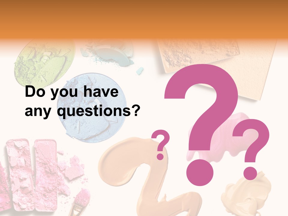 Foundation Makeup Cosmetics PowerPoint Template