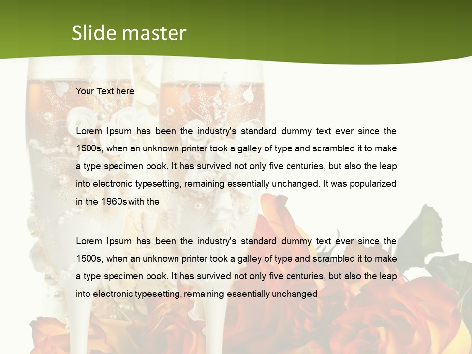 Shot Drink Date PowerPoint Template