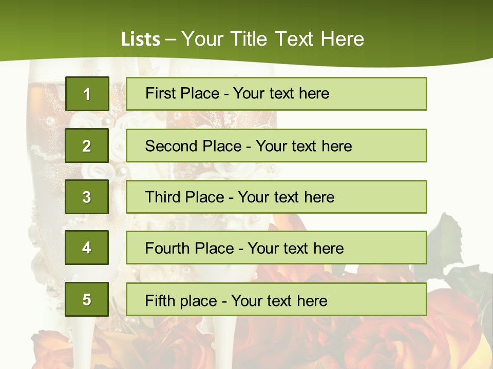 Shot Drink Date PowerPoint Template
