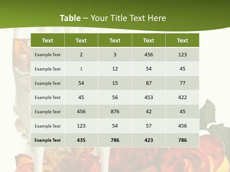 Shot Drink Date PowerPoint Template