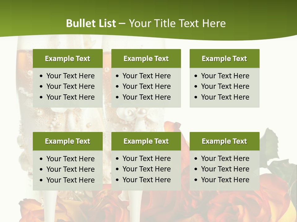 Shot Drink Date PowerPoint Template