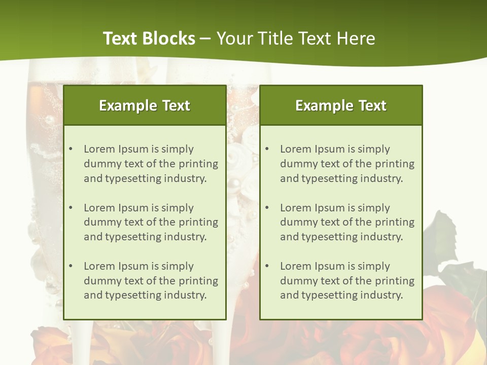 Shot Drink Date PowerPoint Template