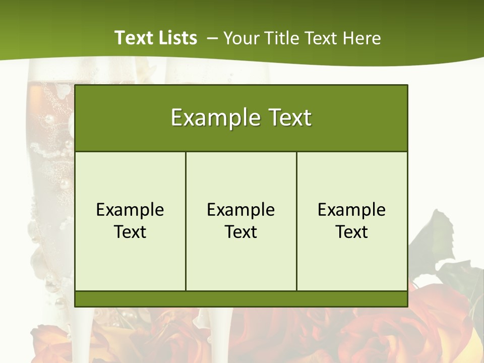 Shot Drink Date PowerPoint Template