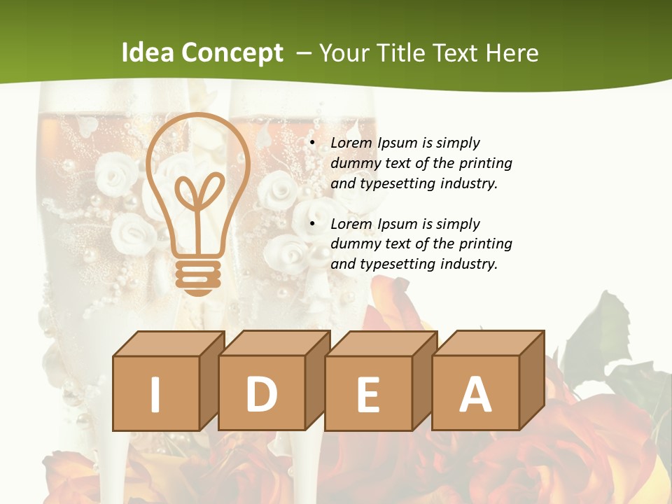 Shot Drink Date PowerPoint Template