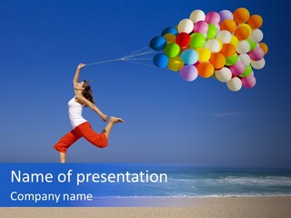 Sunny Sand  PowerPoint Template