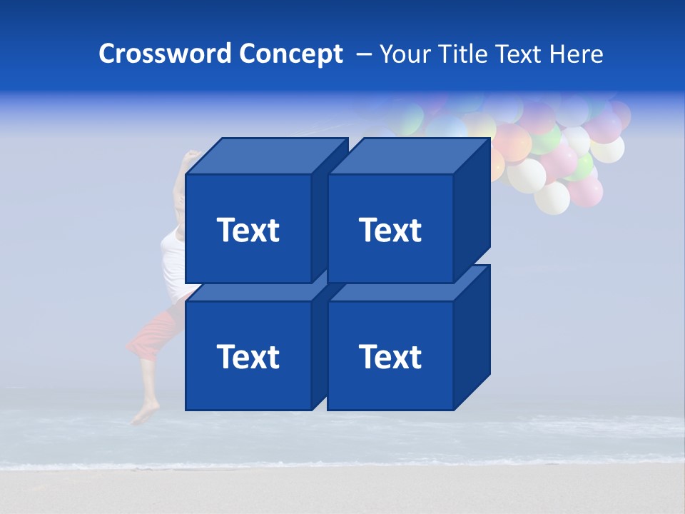 Sunny Sand  PowerPoint Template