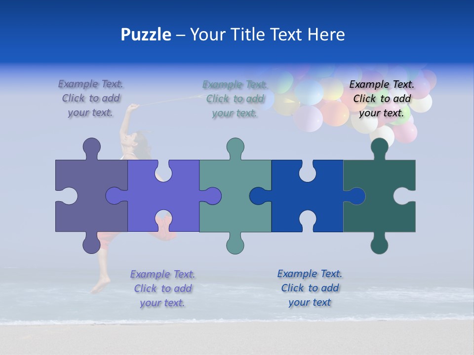 Sunny Sand  PowerPoint Template