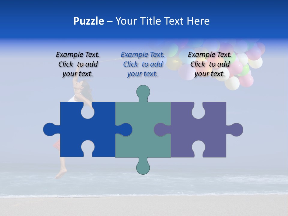 Sunny Sand  PowerPoint Template