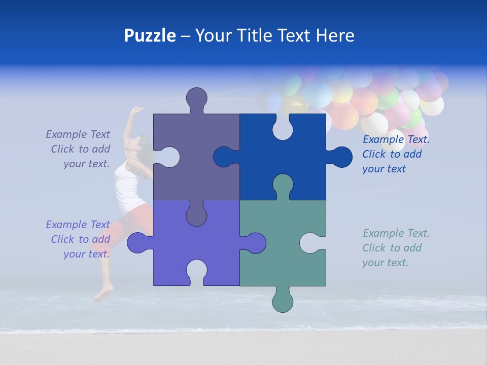 Sunny Sand  PowerPoint Template