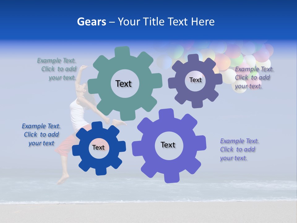 Sunny Sand  PowerPoint Template