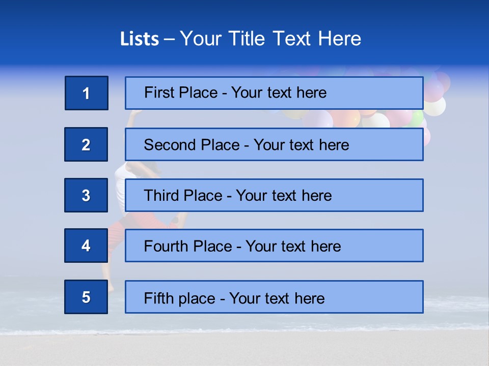 Sunny Sand  PowerPoint Template