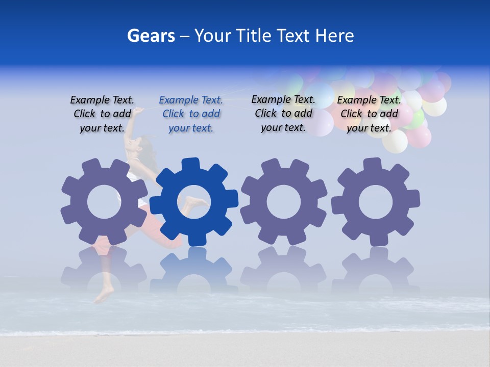 Sunny Sand  PowerPoint Template