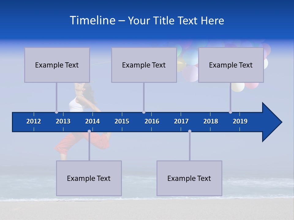 Sunny Sand  PowerPoint Template