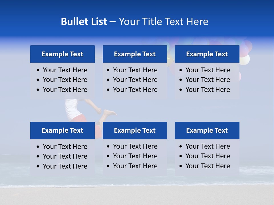 Sunny Sand  PowerPoint Template