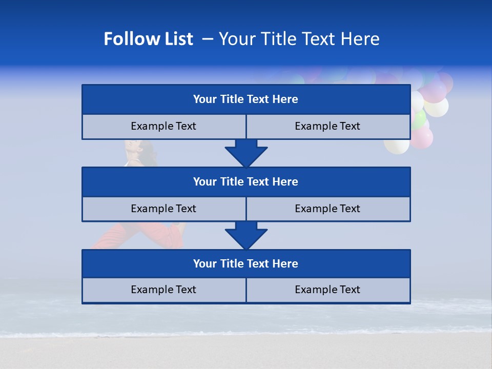 Sunny Sand  PowerPoint Template