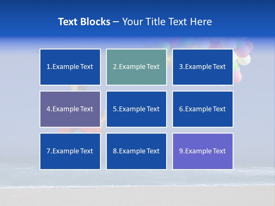 Sunny Sand  PowerPoint Template