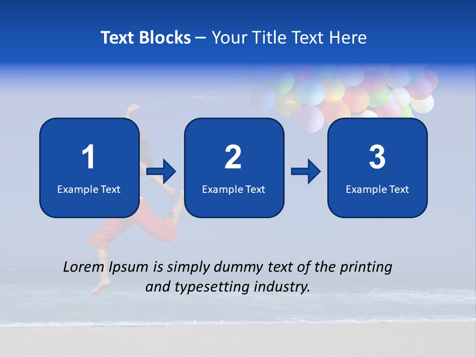 Sunny Sand  PowerPoint Template