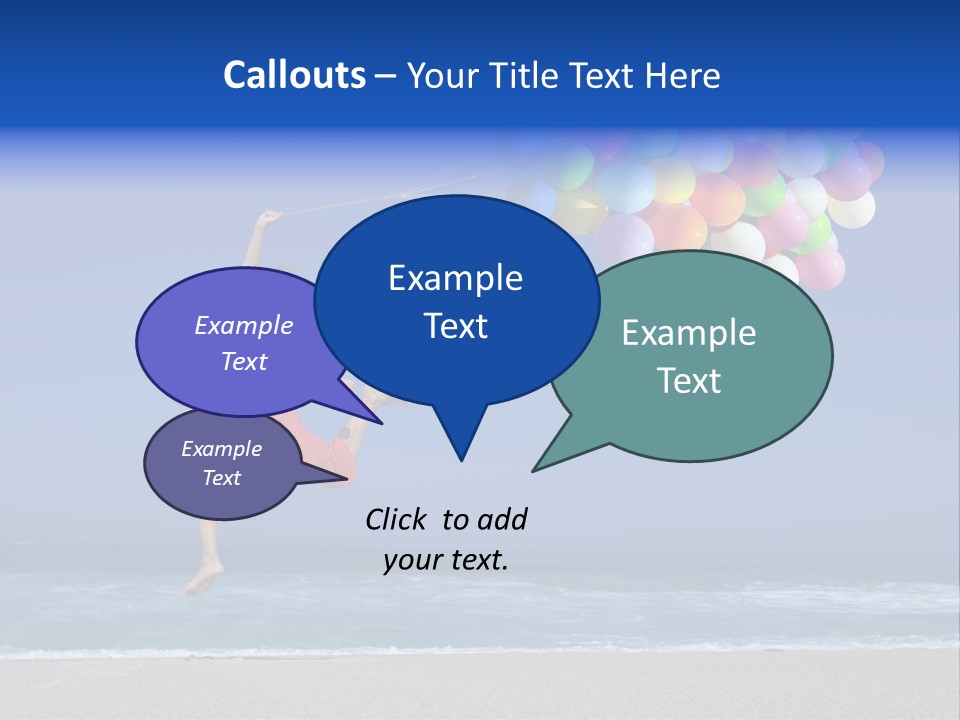 Sunny Sand  PowerPoint Template