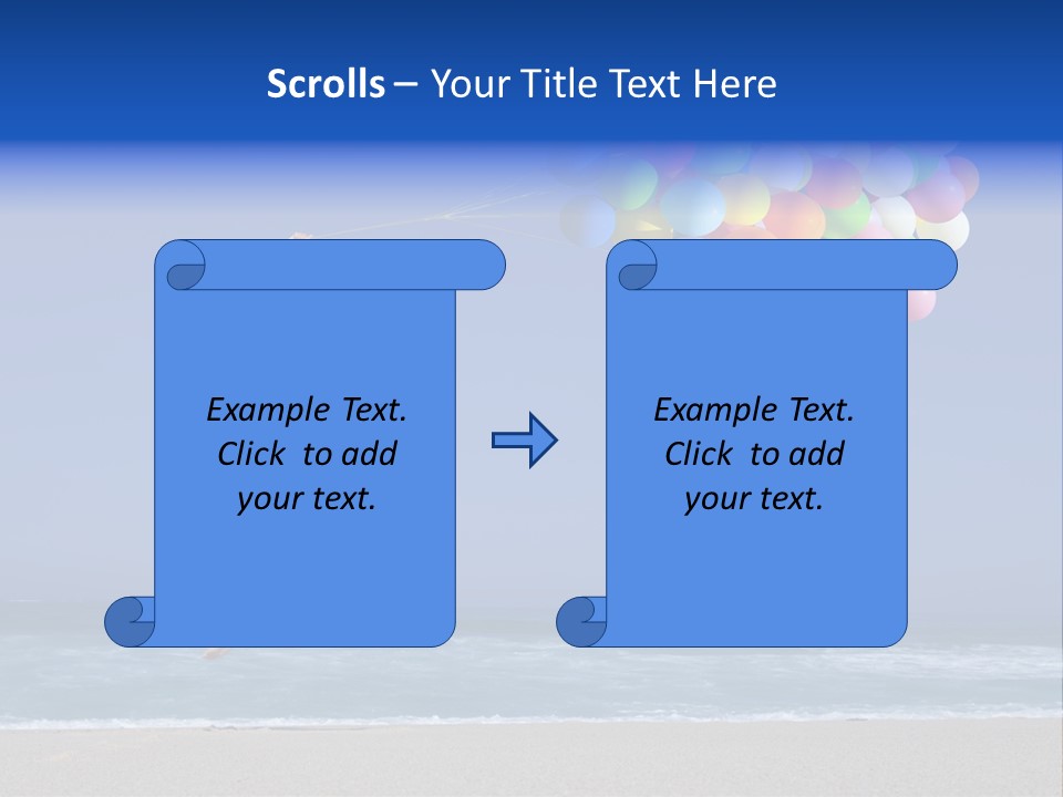 Sunny Sand  PowerPoint Template