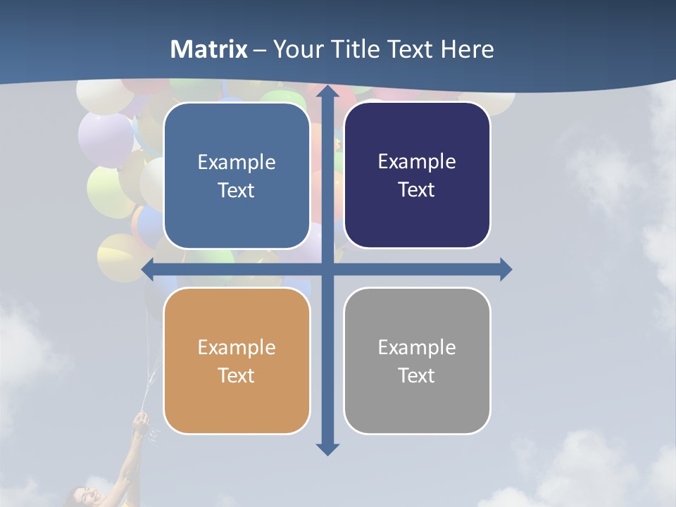 Grass Holding Person PowerPoint Template