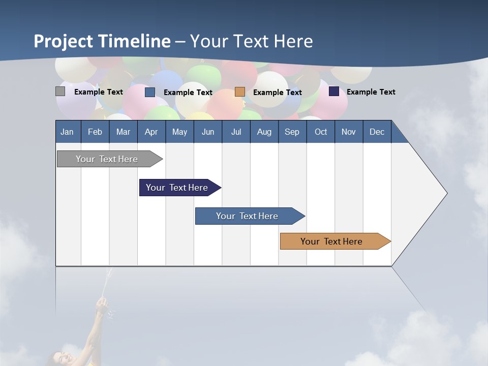 Grass Holding Person PowerPoint Template