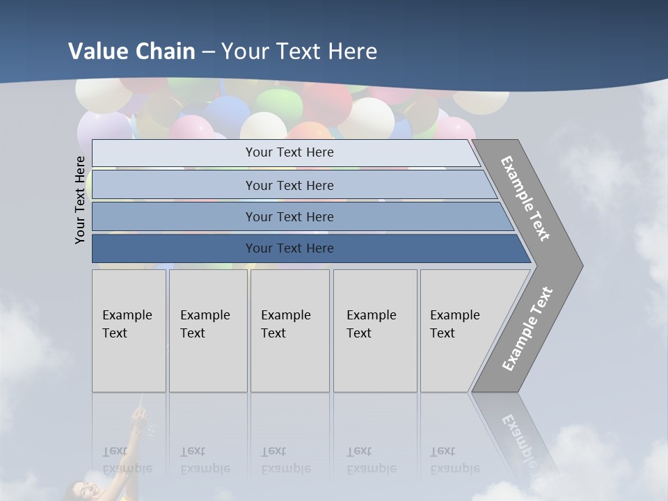 Grass Holding Person PowerPoint Template