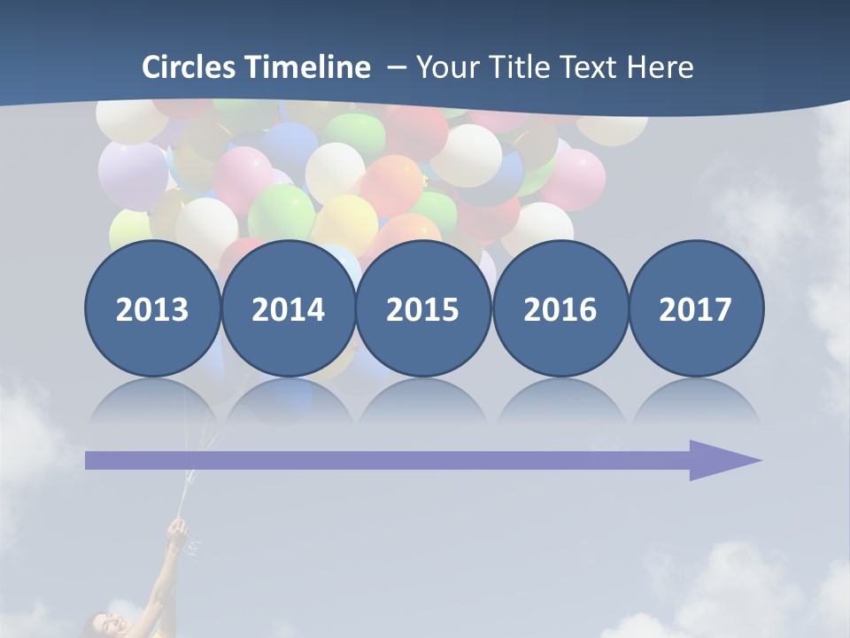 Grass Holding Person PowerPoint Template