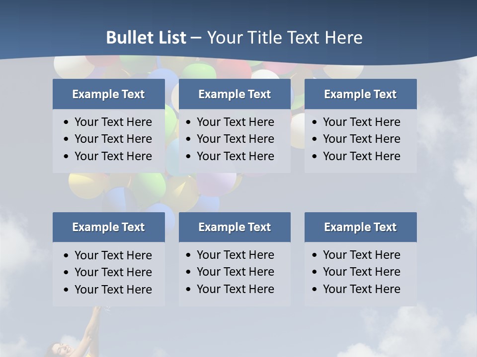 Grass Holding Person PowerPoint Template