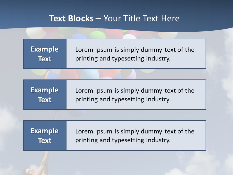 Grass Holding Person PowerPoint Template