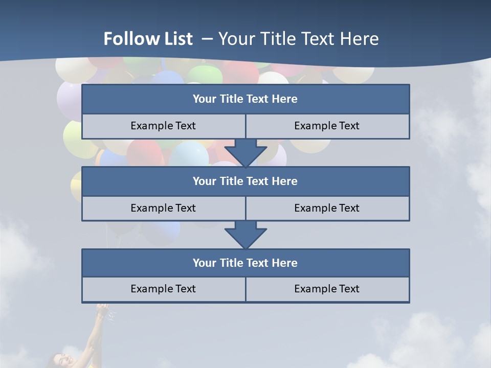 Grass Holding Person PowerPoint Template