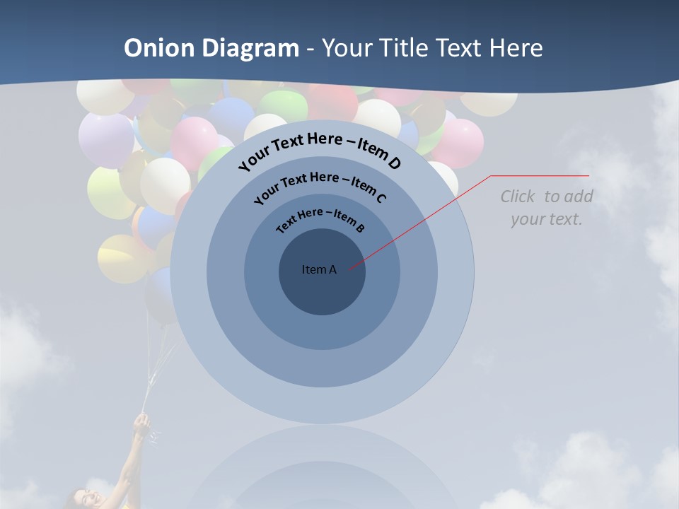 Grass Holding Person PowerPoint Template