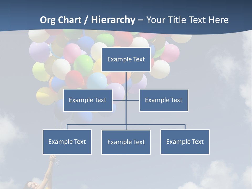 Grass Holding Person PowerPoint Template