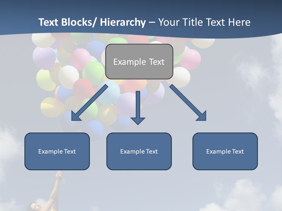 Grass Holding Person PowerPoint Template