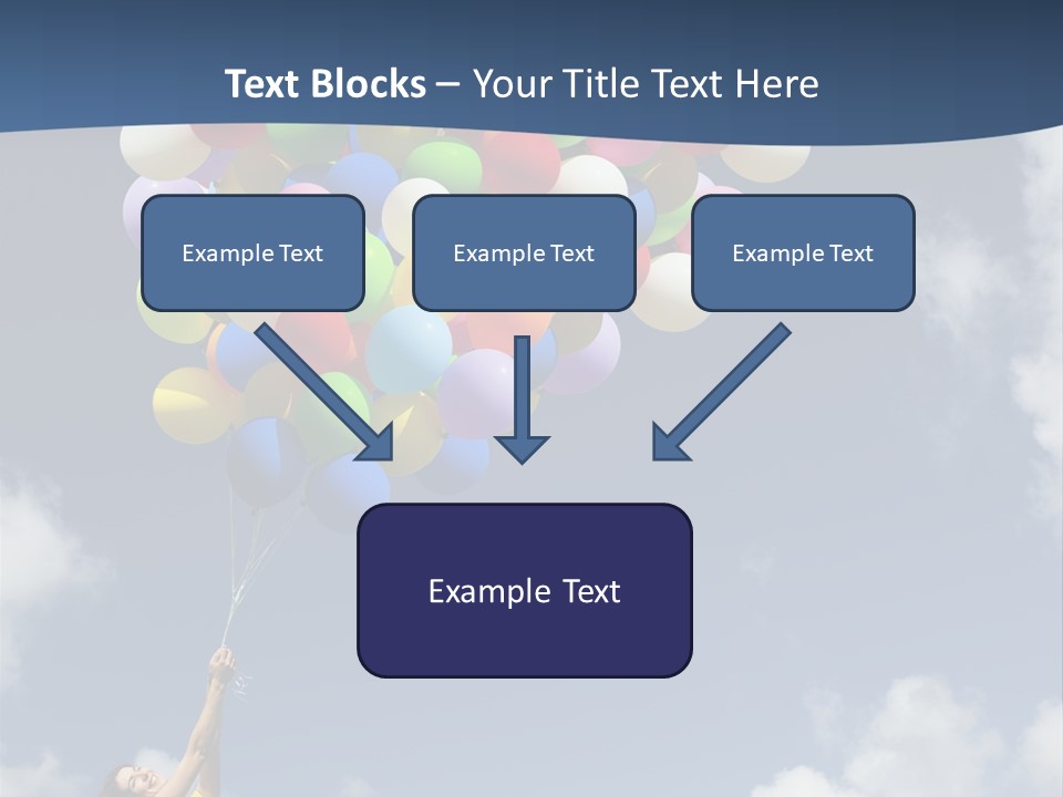 Grass Holding Person PowerPoint Template