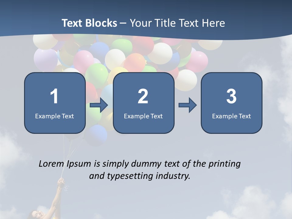 Grass Holding Person PowerPoint Template