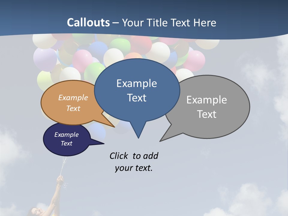 Grass Holding Person PowerPoint Template