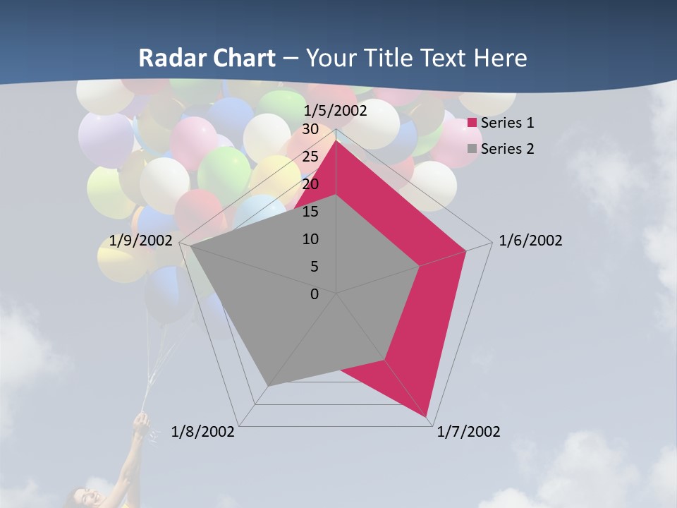 Grass Holding Person PowerPoint Template