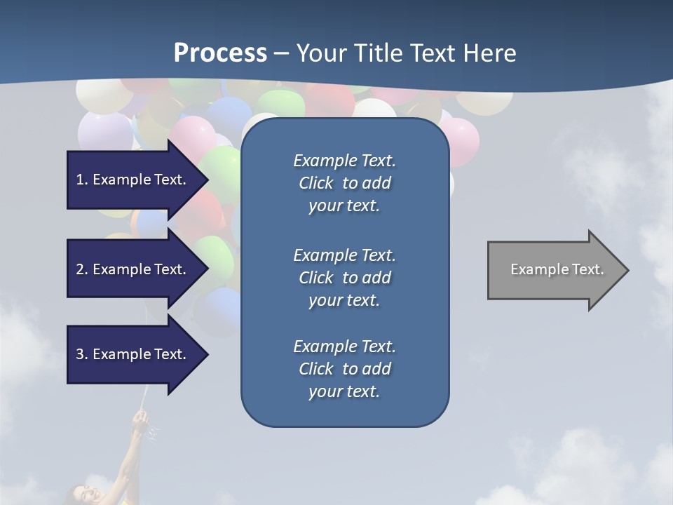 Grass Holding Person PowerPoint Template