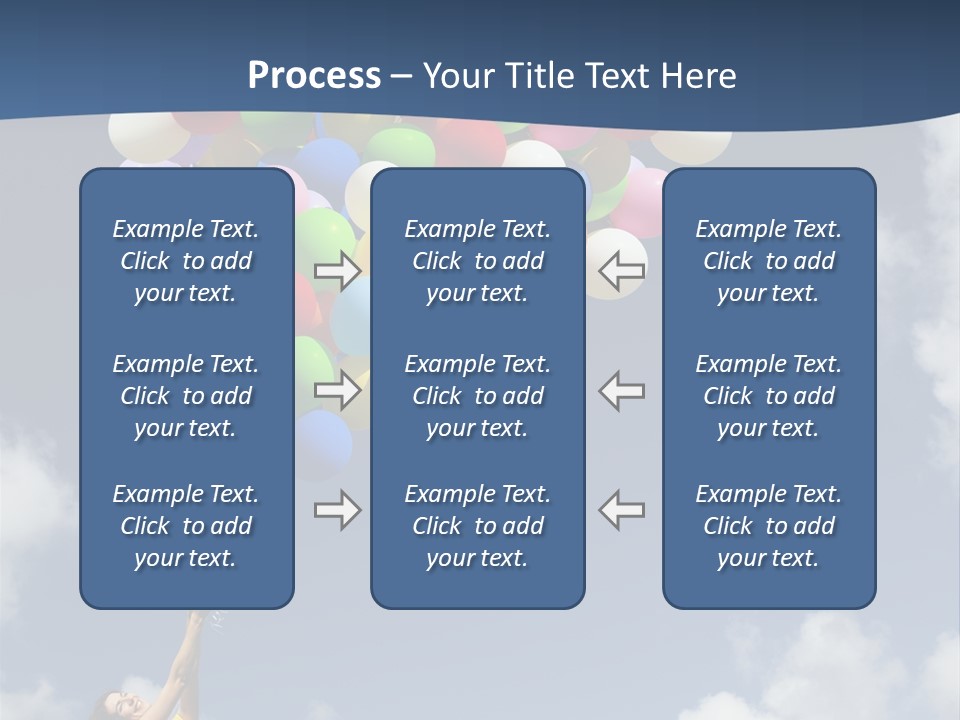 Grass Holding Person PowerPoint Template
