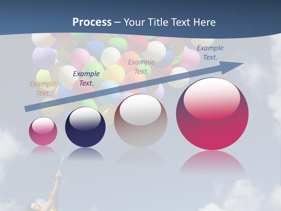 Grass Holding Person PowerPoint Template