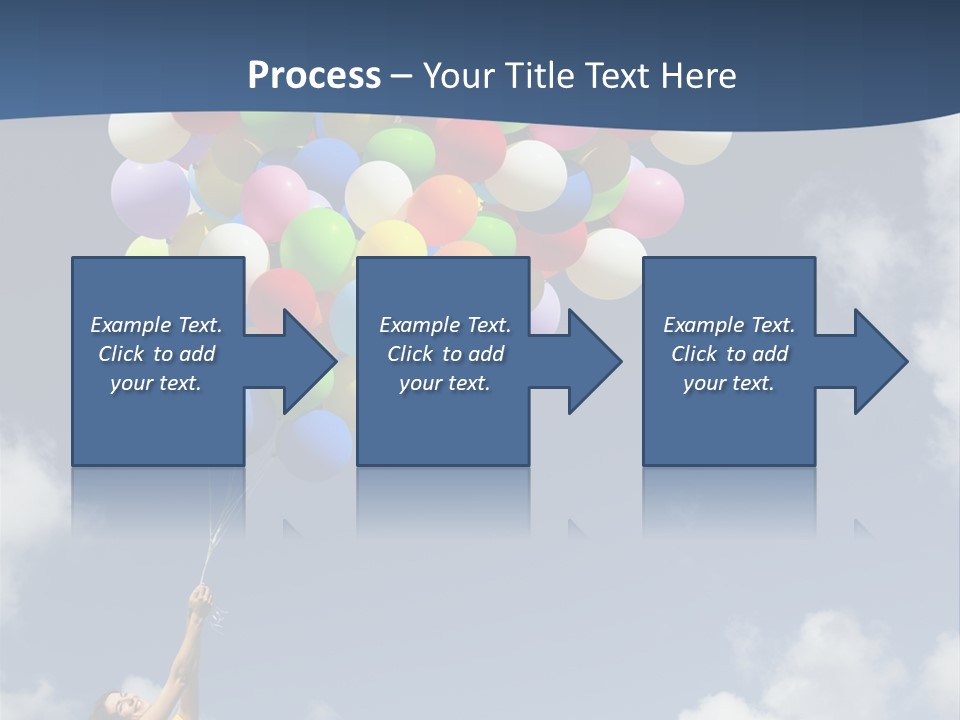 Grass Holding Person PowerPoint Template