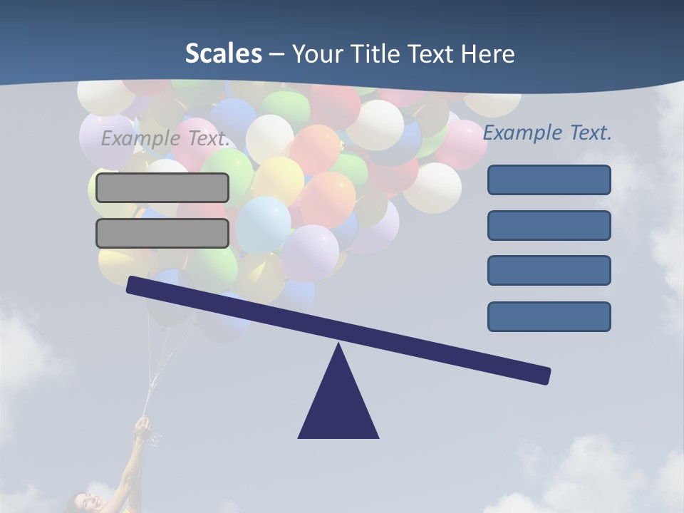 Grass Holding Person PowerPoint Template